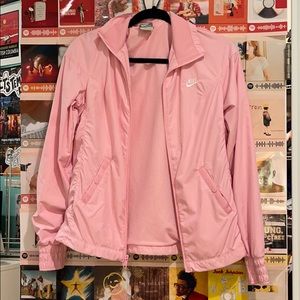 PINK NIKE WINDBREAKER